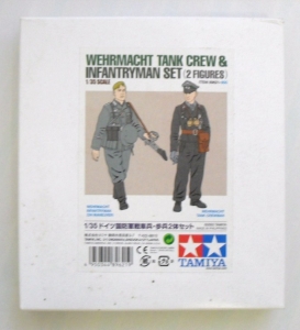TAMIYA 1/35 89621 WEHRMACHT TANK CREWMAN   INFANTRYMAN